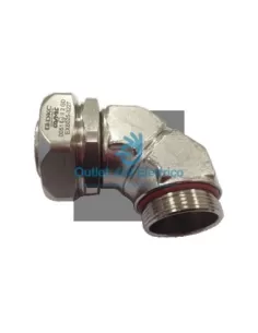 Cosmec 6023-12 Herraje metálico. manguera flexible curvada de 90°16